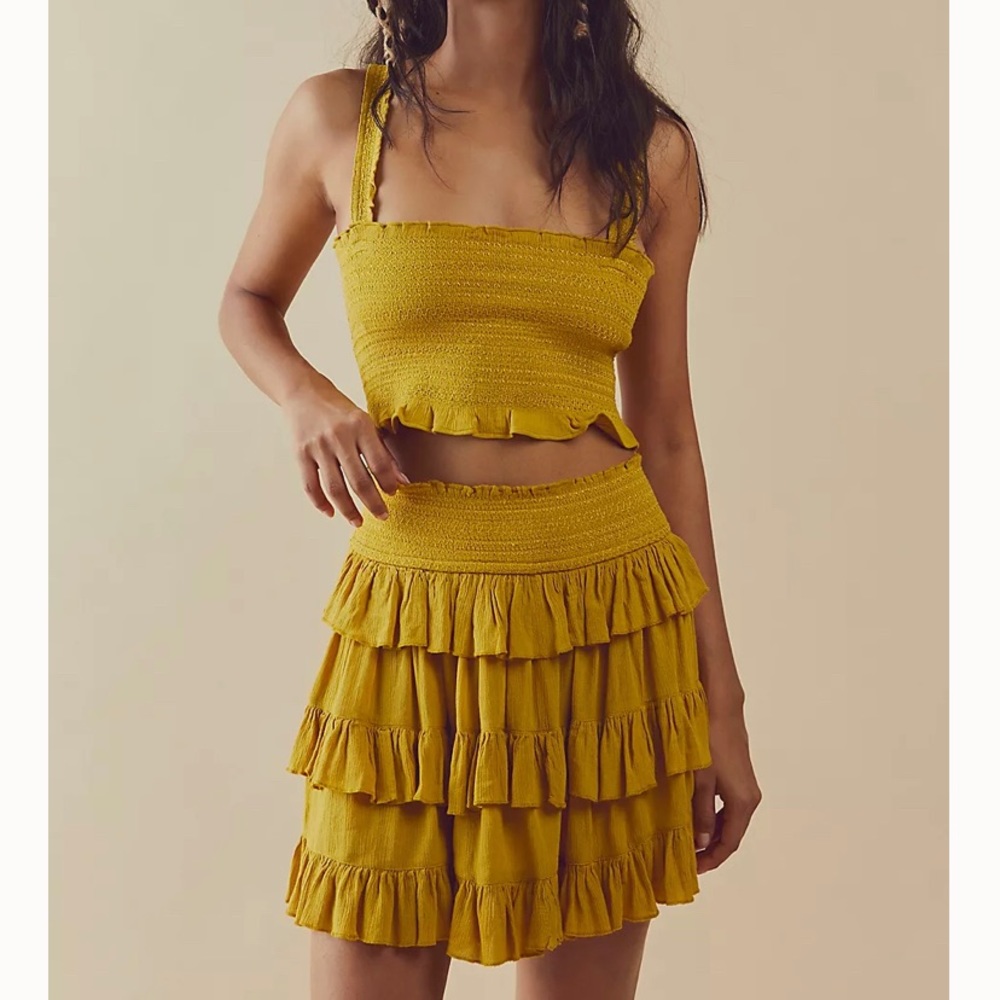 FREE PEOPLE- THALIA SKIRT SET